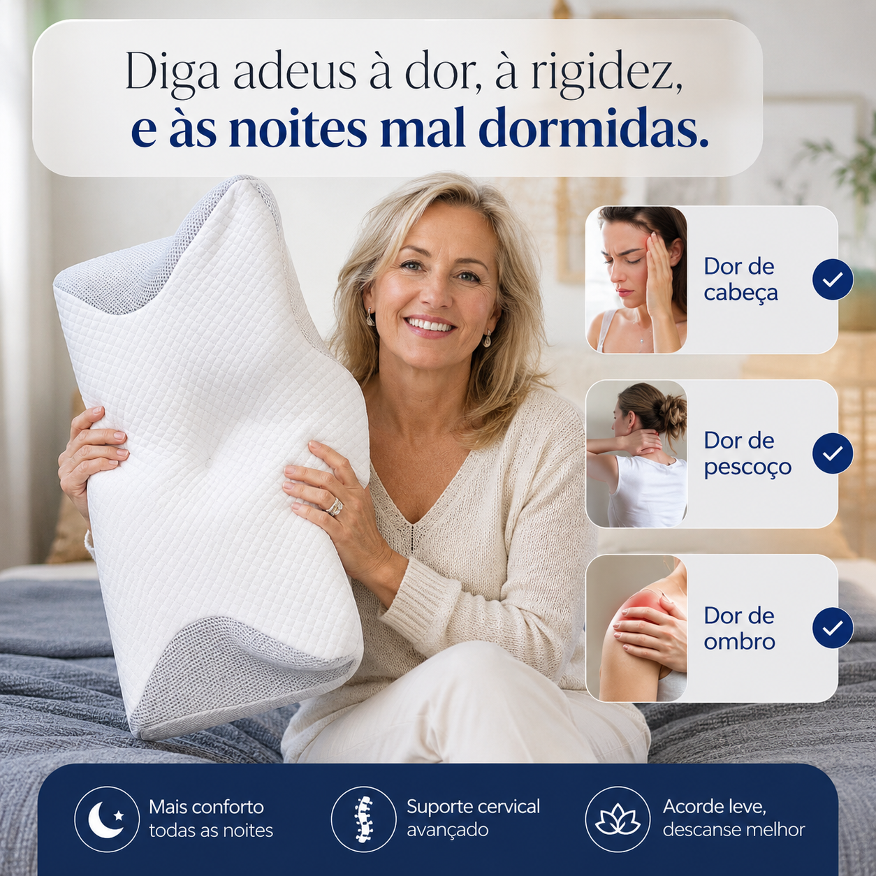 Almofada Ortopédica Zentech™ Pro